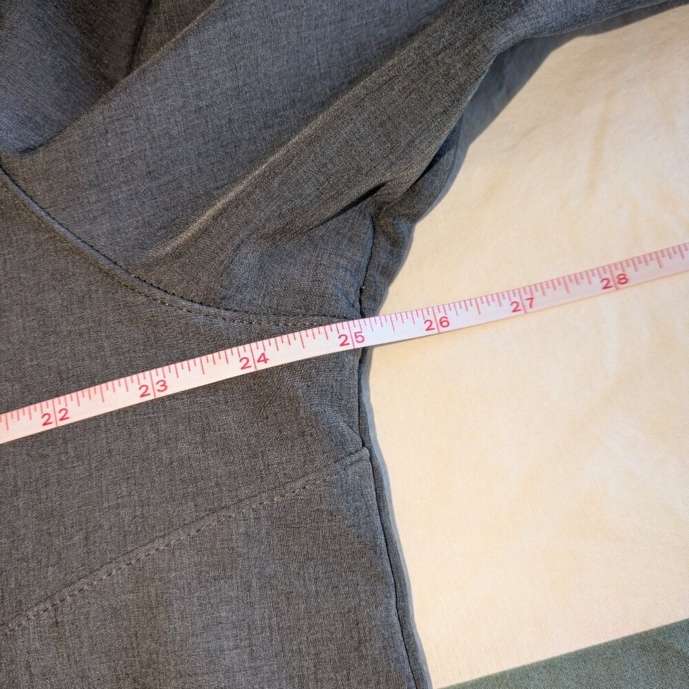 Mana Men's Hooded Gray Softshell Jacket XXL - Picture 10 of 11